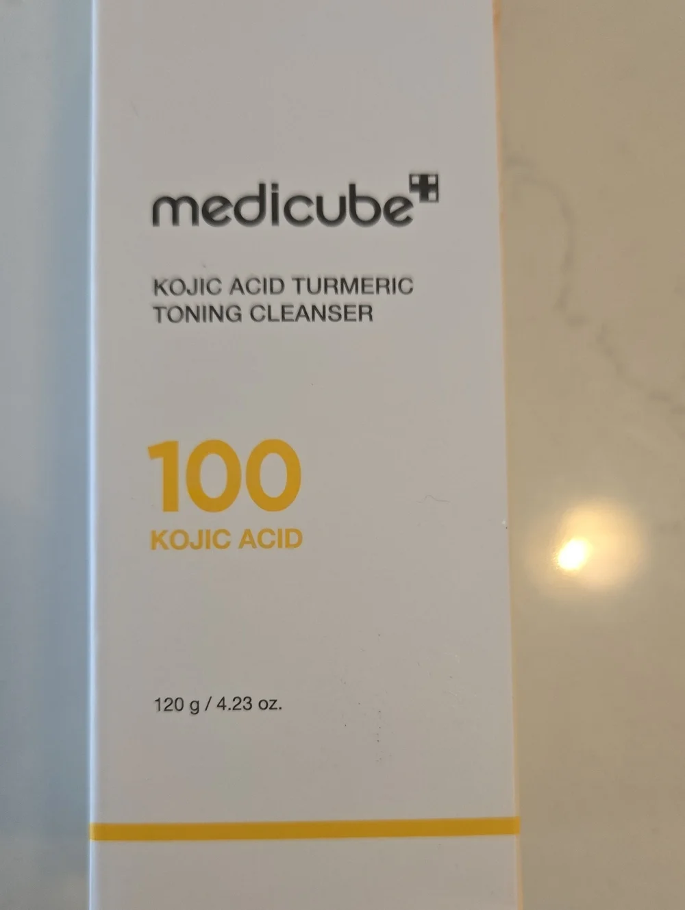 Medicube Kojic Acid Turmeric Toning Cleanser — Yellow Brightening Cleanser